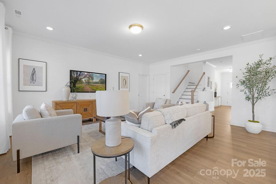 Furnished interior view inside a new home in , Monroe (Image 11). Furnished interior view inside a new home in , Monroe (Image 11).