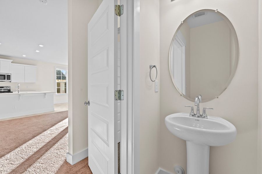 Furnished interior view inside a new home in Fieldstone, Lexington (Image 13). Furnished interior view inside a new home in Fieldstone, Lexington (Image 13).