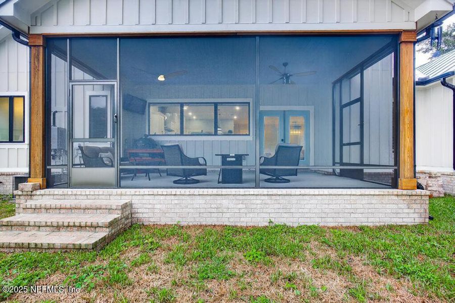Front exterior of a new home in , Fernandina Beach, FL, highlighting curb appeal (Image 24).