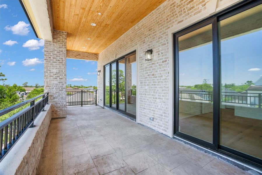 Exterior details and patio area of a home in , Houston (Image 3). Exterior details and patio area of a home in , Houston (Image 3).