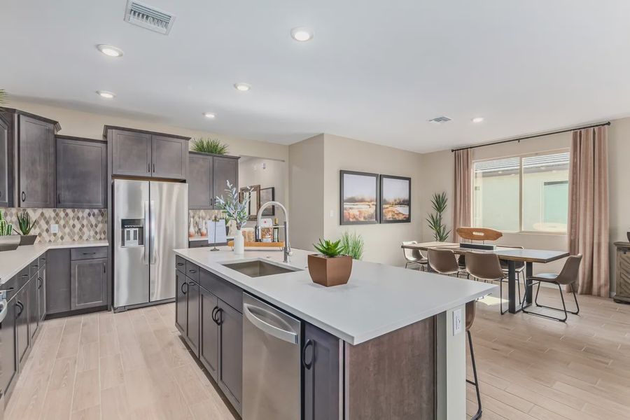 Representative furnished interior of a home built from the 2028 by Elliott Homes in Camilo at Santana, Yuma (Image 15).