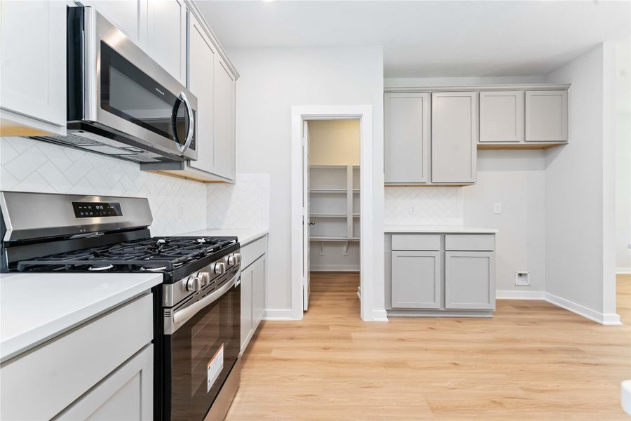Furnished interior view inside a new home in Barton Place, Cleveland (Image 8). Furnished interior view inside a new home in Barton Place, Cleveland (Image 8).