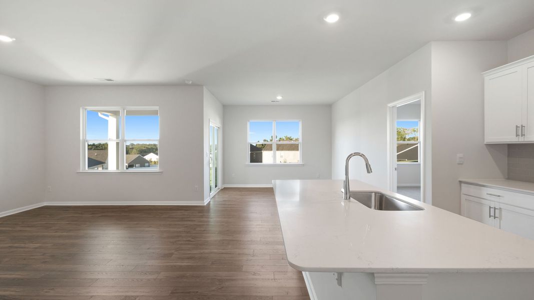 Furnished interior view inside a new home in Benjamin's Grove, Woodruff (Image 5). Furnished interior view inside a new home in Benjamin's Grove, Woodruff (Image 5).