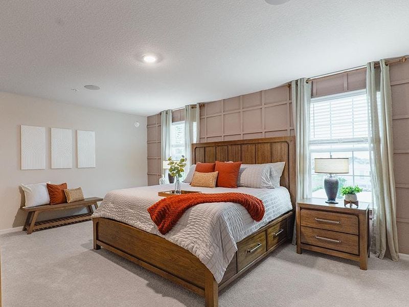 Sweet dreams await in your spacious owner`s suite - Birch townhome by Highland Homes Sweet dreams await in your spacious owner`s suite - Birch townhome by Highland Homes
