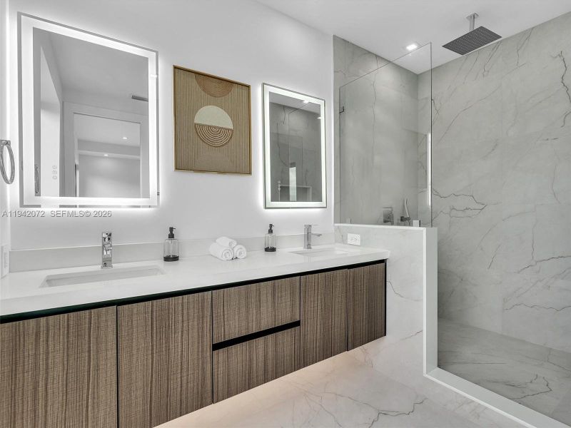 Furnished interior view inside a new home in , Dania Beach (Image 16).