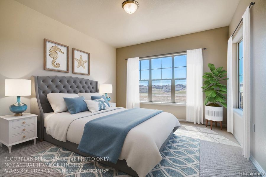 Furnished interior view inside a new home in , Westminster (Image 11).