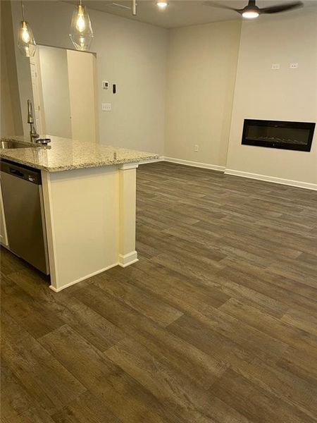 Spacious, unfurnished interior of a new home in The Enclave Townhomes, Hampton (Image 25).