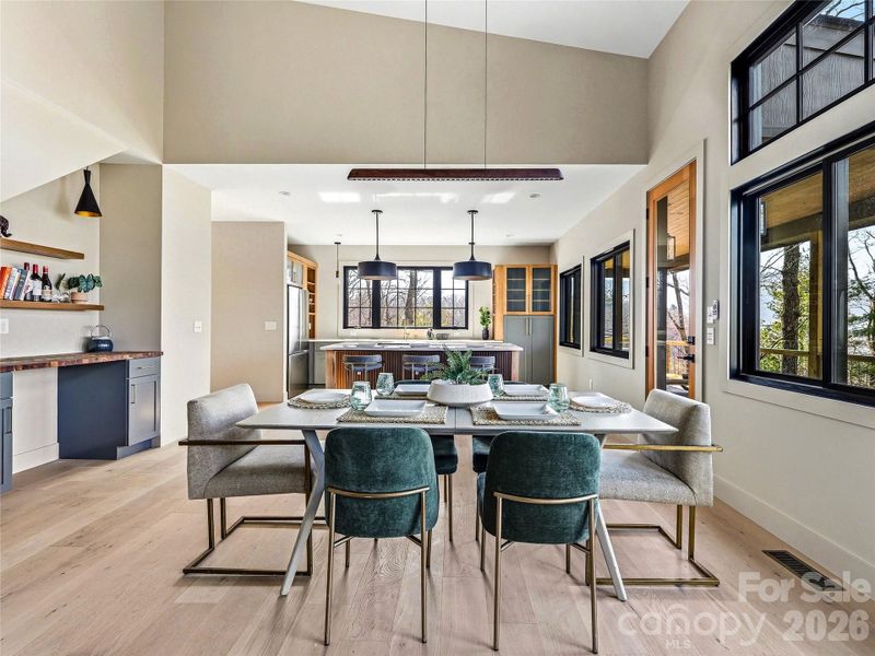 Furnished interior view inside a new home in , Swannanoa (Image 15).