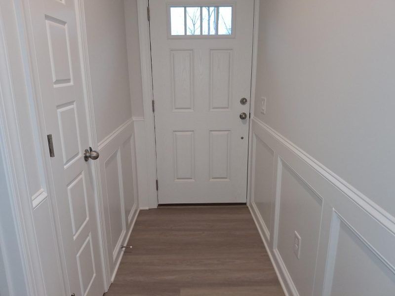Spacious, unfurnished interior of a new home in Weybridge, Burlington (Image 67). Spacious, unfurnished interior of a new home in Weybridge, Burlington (Image 67).