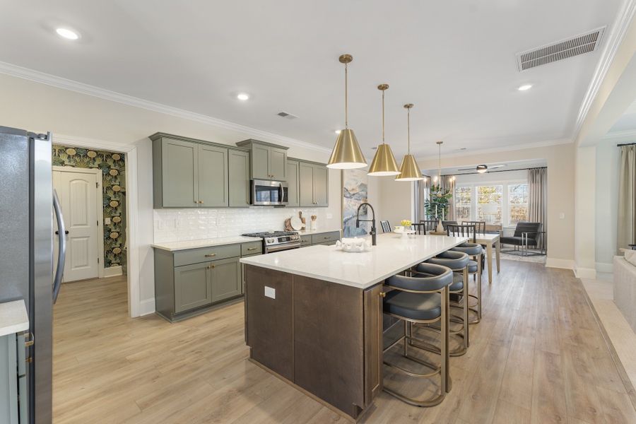 Furnished interior view inside a new home in Parris Meadows, Chesnee (Image 7).
