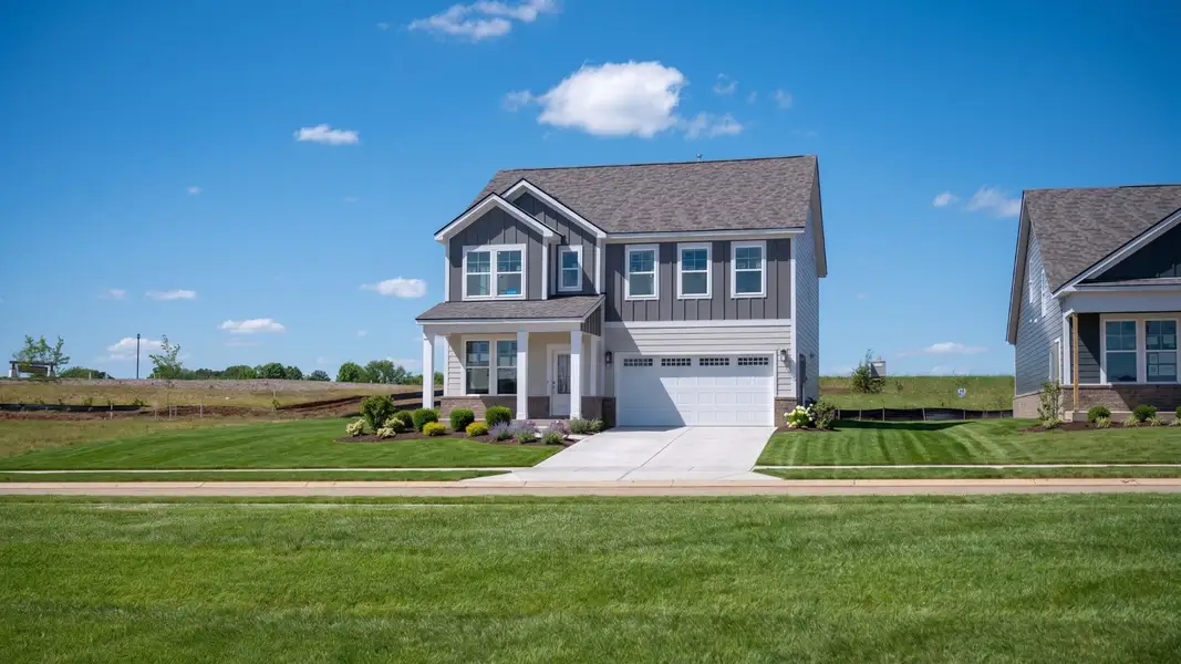 Front Exterior with 2-car garage Front Exterior with 2-car garage