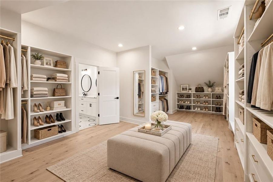 Furnished interior view inside a new home in , Winder (Image 29).