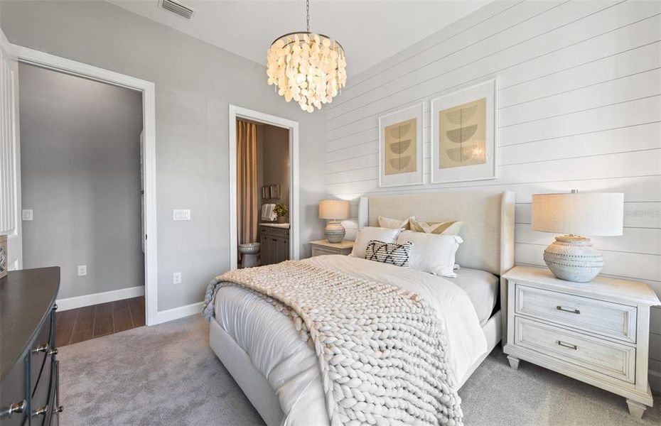 Furnished interior view inside a new home in BeachWalk by Manasota Key, Englewood (Image 13).