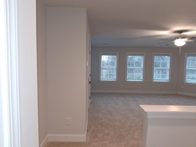 Spacious, unfurnished interior of a new home in Weybridge, Burlington (Image 45). Spacious, unfurnished interior of a new home in Weybridge, Burlington (Image 45).