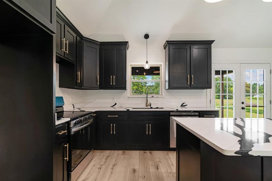 Furnished interior view inside a new home in , Roxton (Image 7).
