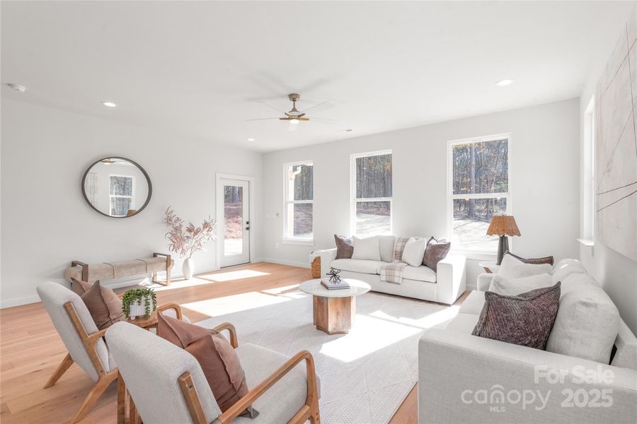Furnished interior view inside a new home in , Lincolnton (Image 19).