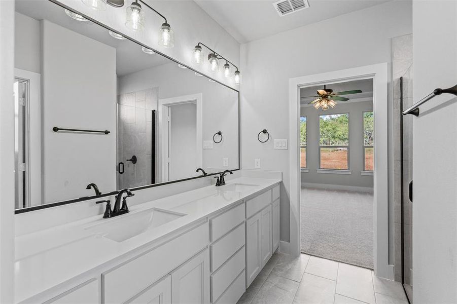 Furnished interior view inside a new home in , Millsap (Image 4).