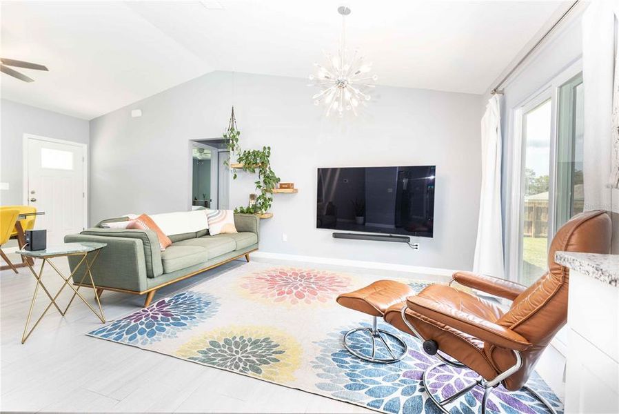 Furnished interior view inside a new home in , Belleview (Image 13).