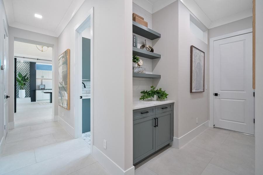 Representative furnished interior of a home built from the Riviera by GHO Homes in The Reserve at Grand Harbor, Vero Beach (Image 94).