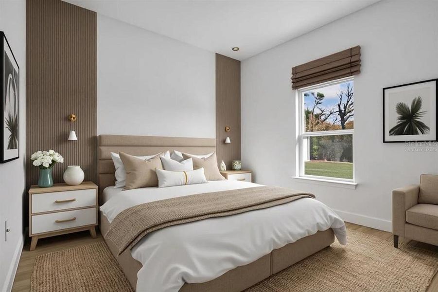 Furnished interior view inside a new home in , Ocala (Image 5).