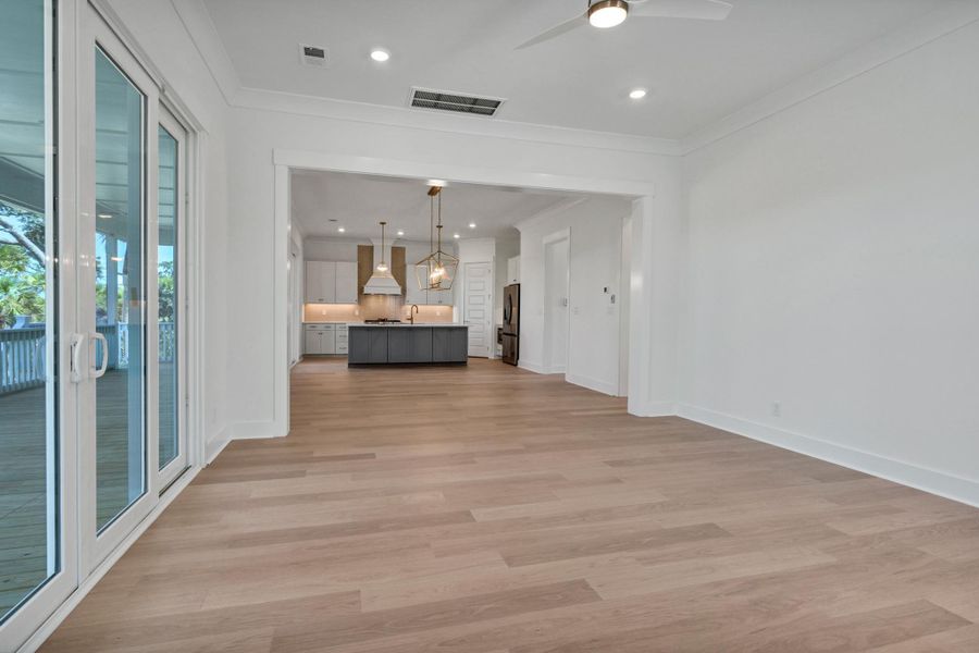 Spacious, unfurnished interior of a new home in , Edisto Island (Image 45). Spacious, unfurnished interior of a new home in , Edisto Island (Image 45).