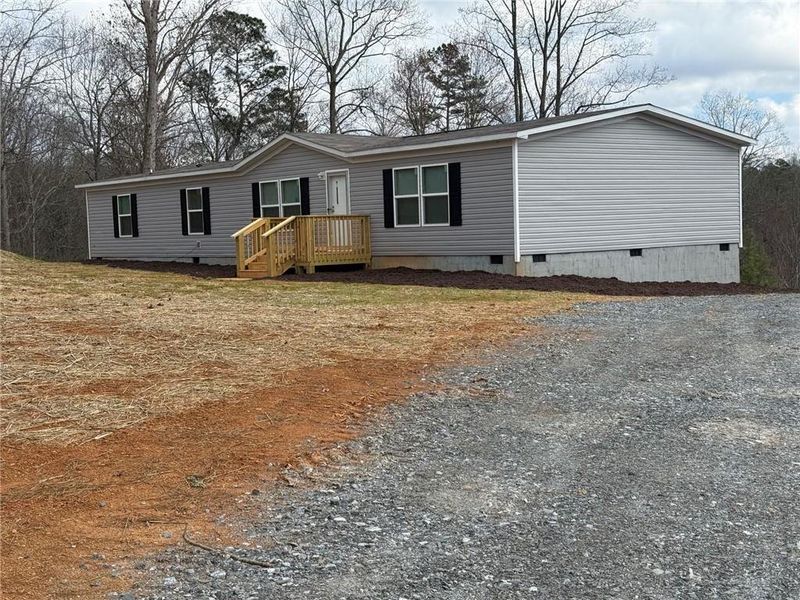 Exterior details and patio area of a home in , Ellijay (Image 1). Exterior details and patio area of a home in , Ellijay (Image 1).