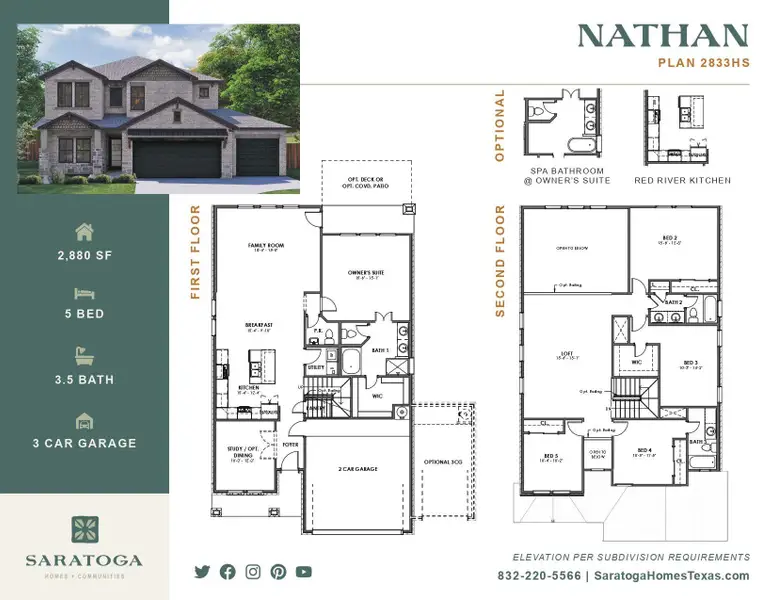 2D floor plan layout of this home in , Iowa Colony, TX (Image 3).