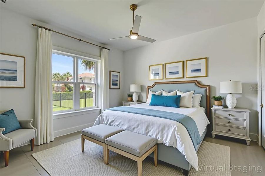 Furnished interior view inside a new home in , Ormond Beach (Image 15).