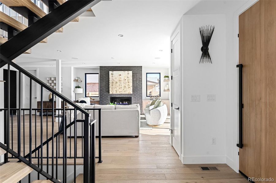 Furnished interior view inside a new home in , Denver (Image 11).