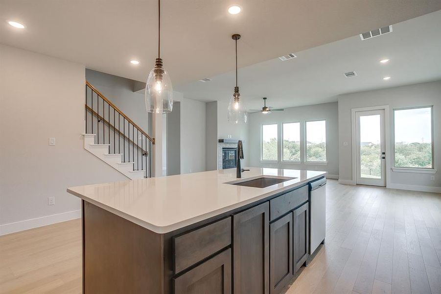 Furnished interior view inside a new home in Talon Hills, Fort Worth (Image 9). Furnished interior view inside a new home in Talon Hills, Fort Worth (Image 9).