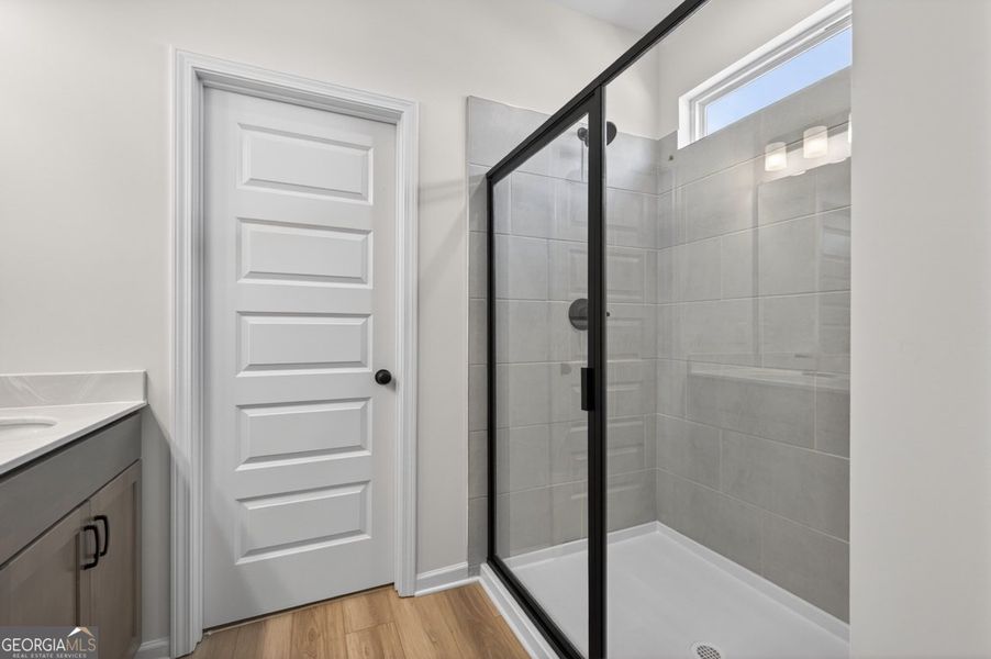 Furnished interior view inside a new home in Cobblestone Crossing Commons, Warner Robins (Image 37).