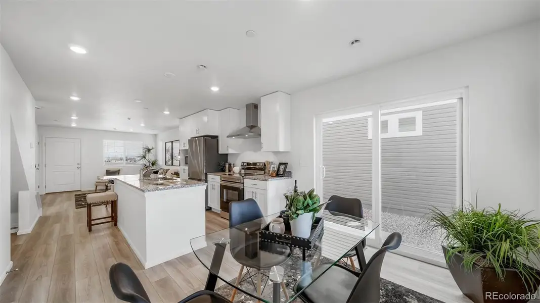 Furnished interior view inside a new home in , Commerce City (Image 3).