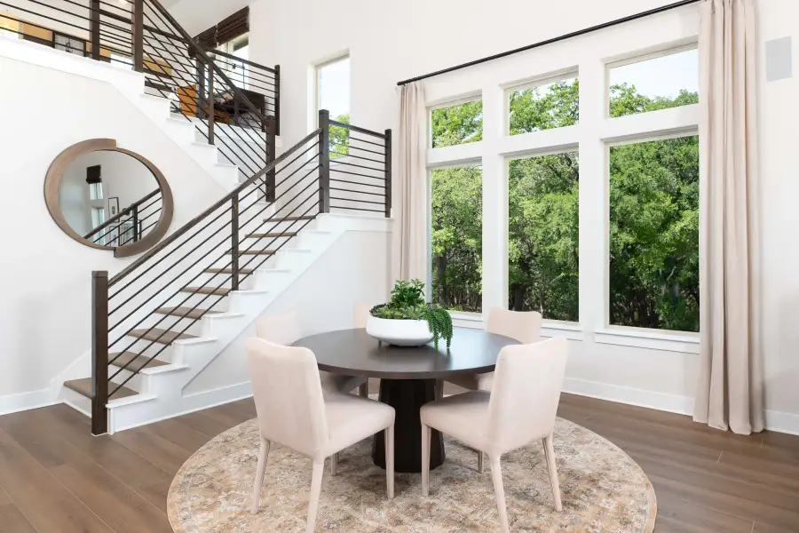 Furnished interior view inside a new home in Painted Tree, McKinney (Image 5).