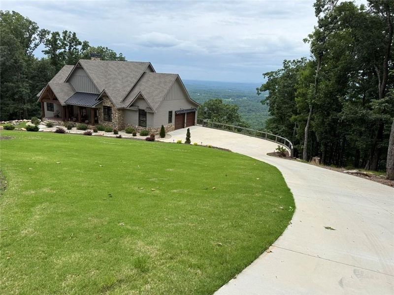 Front exterior of a new home in , Cleveland, GA, highlighting curb appeal (Image 29). Front exterior of a new home in , Cleveland, GA, highlighting curb appeal (Image 29).