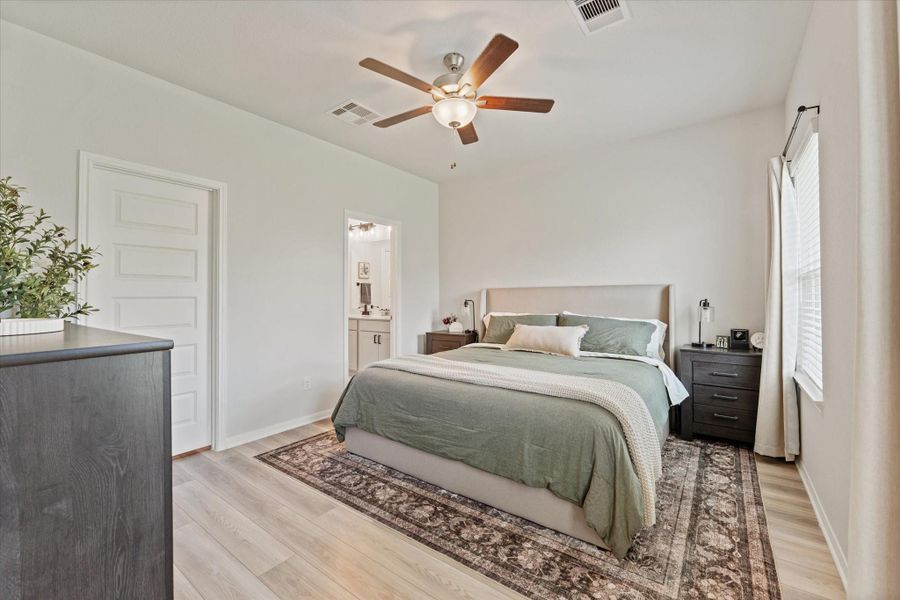 Furnished interior view inside a new home in , Magnolia (Image 17).