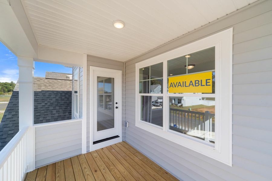 Exterior details and patio area of a home in Monterra, Kernersville (Image 4).