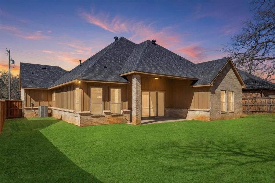 Exterior details and patio area of a home in , Arlington (Image 27).