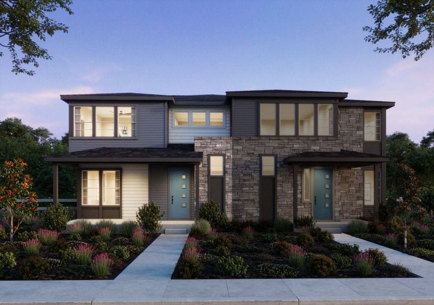 Duet Collection by Trumark Homes at Sterling Ranch | Plan 2 Colorado Prairie Duet Collection by Trumark Homes at Sterling Ranch | Plan 2 Colorado Prairie