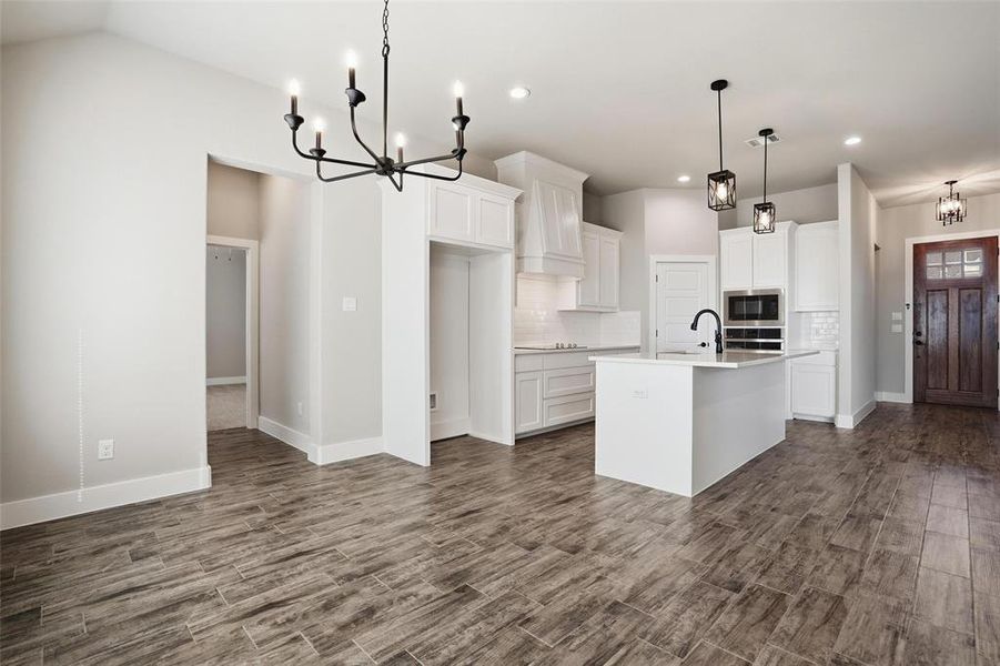 Furnished interior view inside a new home in Whispering Winds, Springtown (Image 6).