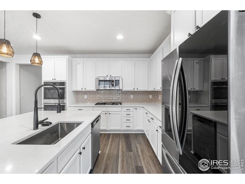 Furnished interior view inside a new home in , Castle Rock (Image 13).