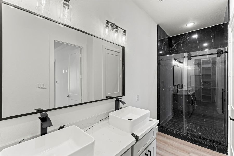 Furnished interior view inside a new home in , Houston (Image 3). Furnished interior view inside a new home in , Houston (Image 3).