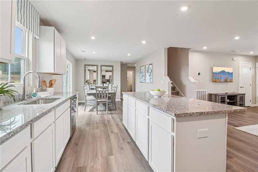 Furnished interior view inside a new home in , Stone Mountain (Image 20).