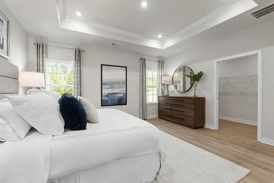 Representative furnished interior of a home built from the Palladio by Ryan Homes in Carolina Crofts, Greenville (Image 23).