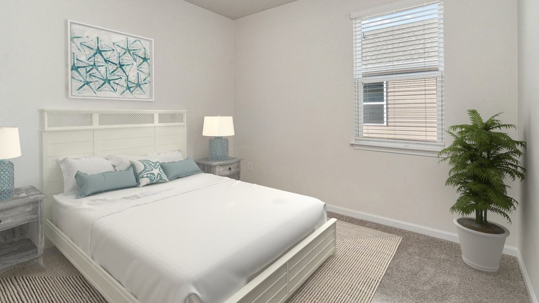 Furnished interior view inside a new home in Preserve at Cypress Commons, Conway (Image 8).