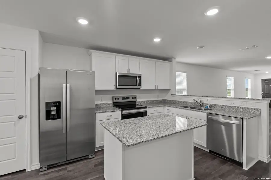 Furnished interior view inside a new home in The Overlook at Creekside, New Braunfels (Image 2).