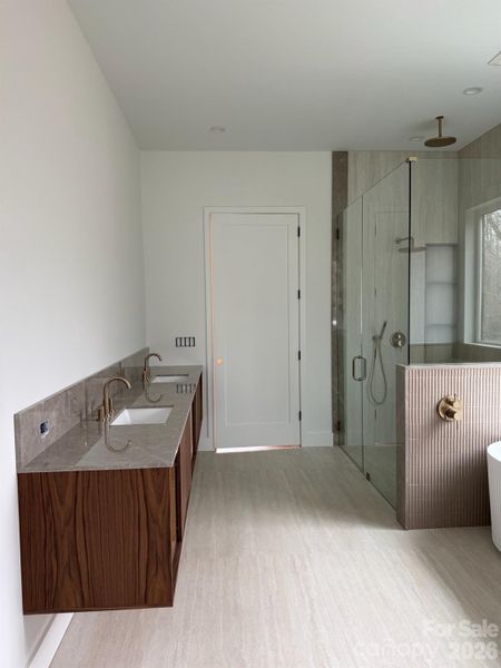 In-progress construction of a new home in , Mount Ulla, NC (Image 42).