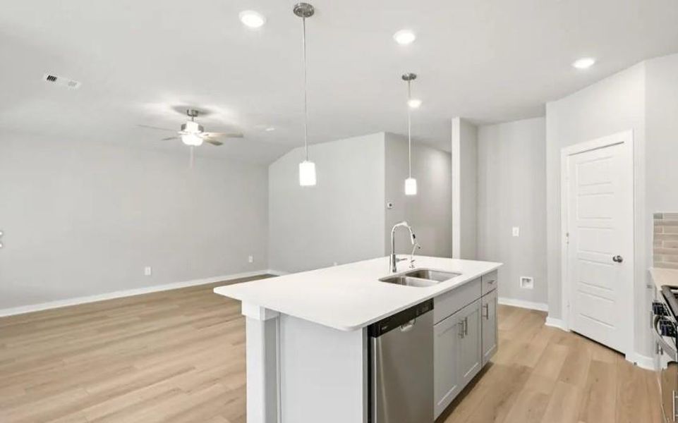 Photo is not of the actual home, but is an inspirational photo of builder’s model home and may depict options, furnishings, and/or decorator features that are not included