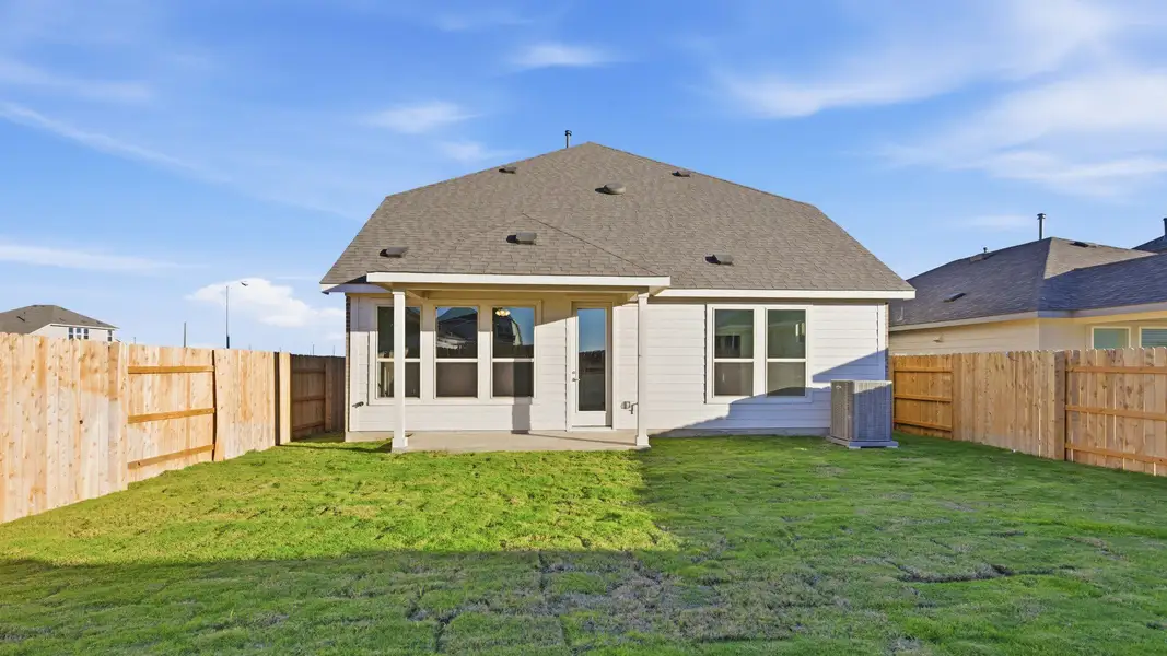 Exterior details and patio area of a home in Briarwood, Elgin (Image 3).