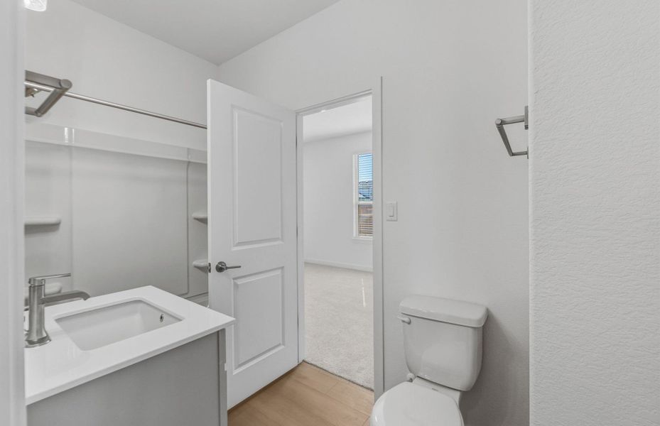 Furnished interior view inside a new home in Santa Rita Ranch, Liberty Hill (Image 6).