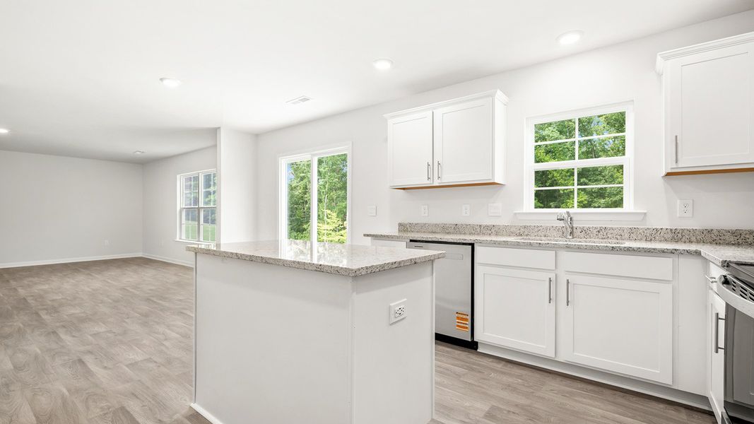 Furnished interior view inside a new home in Preston Oaks, King (Image 4).